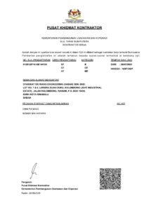 Sijil Taraf Bumiputera